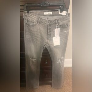 NWT KanCan Light Gray Denim